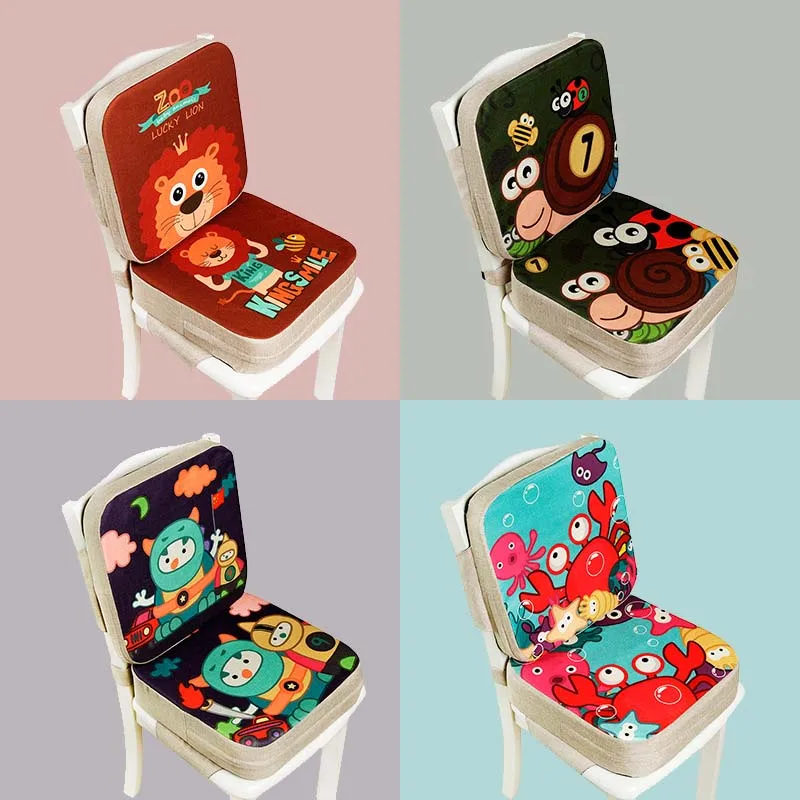Baby High Chair Booster - Coussin de siège rehausseur pour enfants,