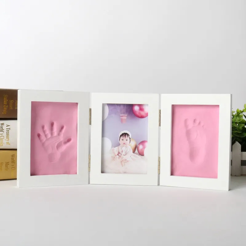 Baby Products Photos - Cadre Photo pour nouveau-né, empreintes de