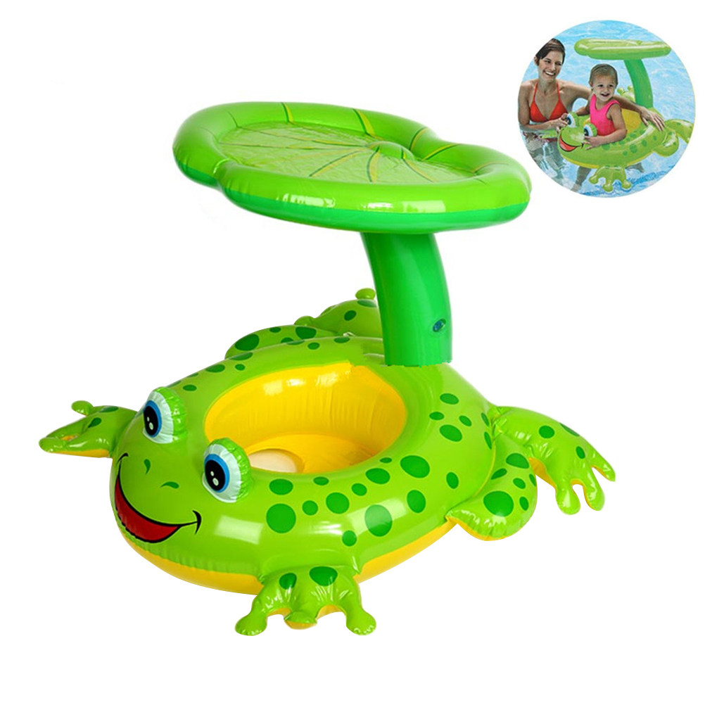 Baby Swimming Floater - Siège flottant pour bébé avec auvent