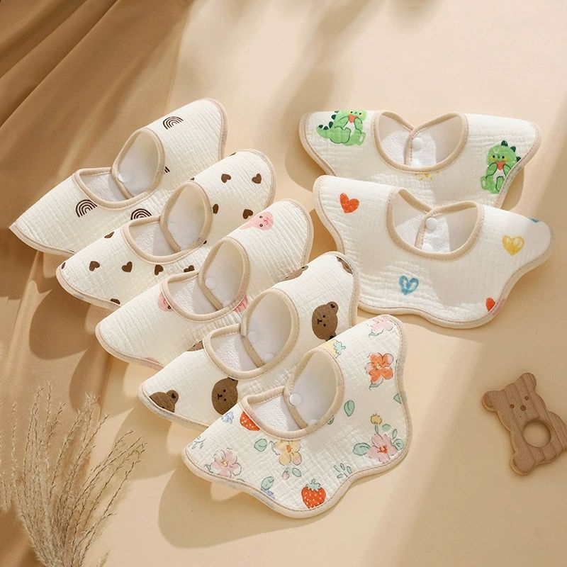Baby Products Kit - Bavoirs imperméables en gaze de coton