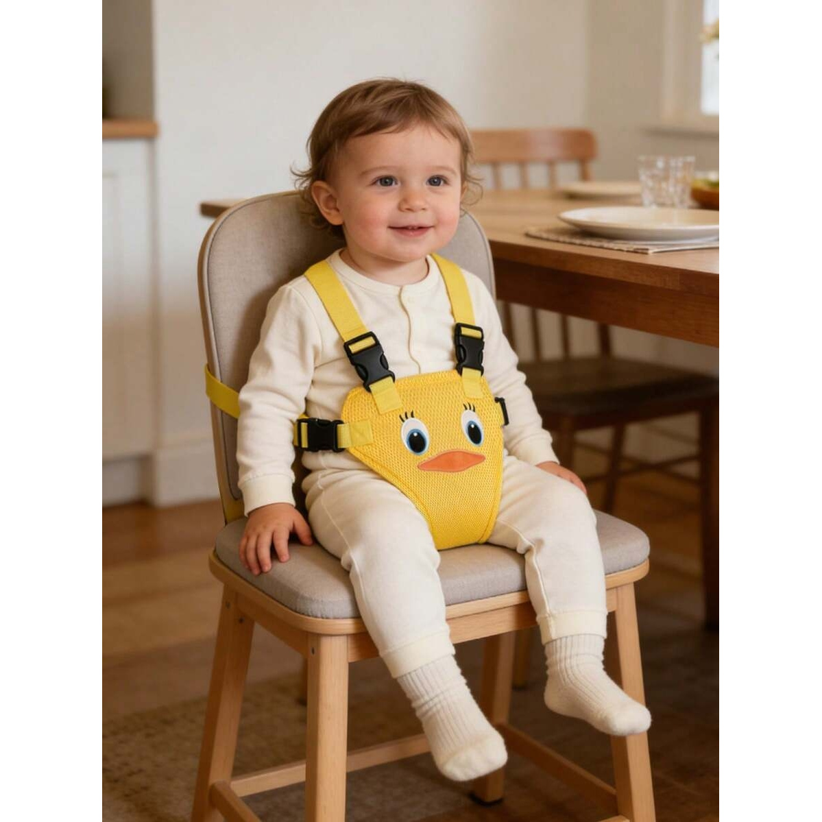 Baby High Chair Booster - 1 pièce Harnais de sécurité réglable