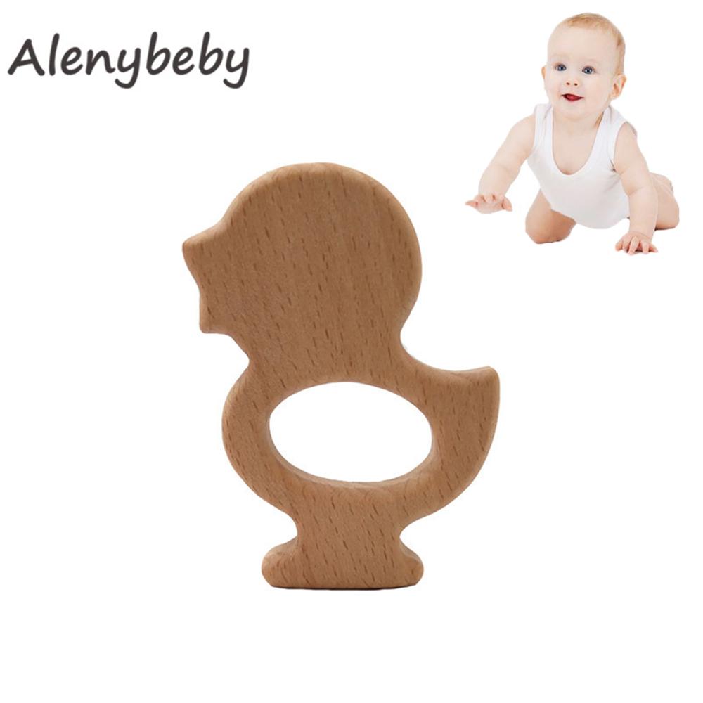 Baby Products Eco Friendly - Anneau de dentition en bois de