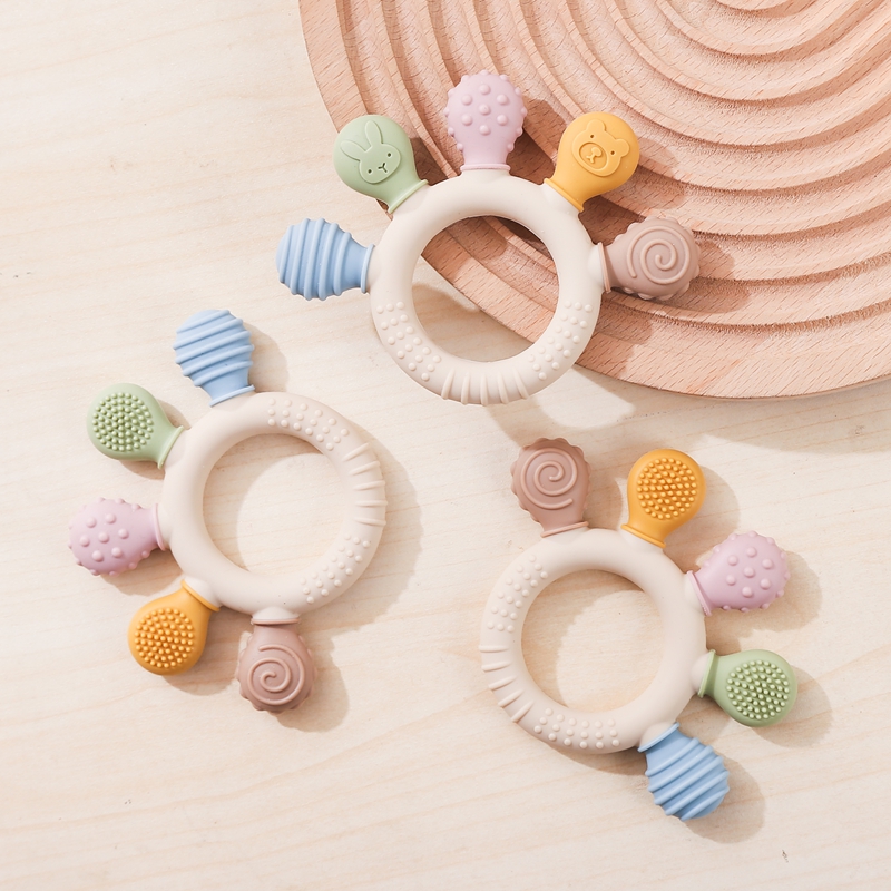 Baby Products Name - Anneau de dentition en silicone sans