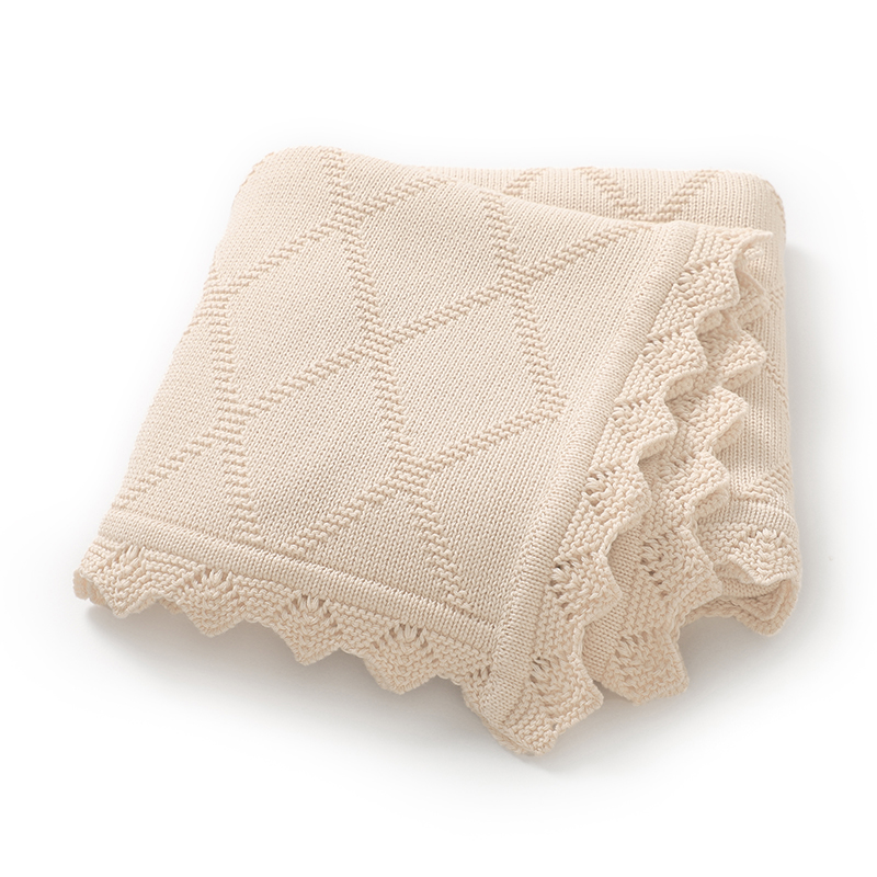 Baby Sleep Sack - Couverture en coton tricoté pour nouveau-né,