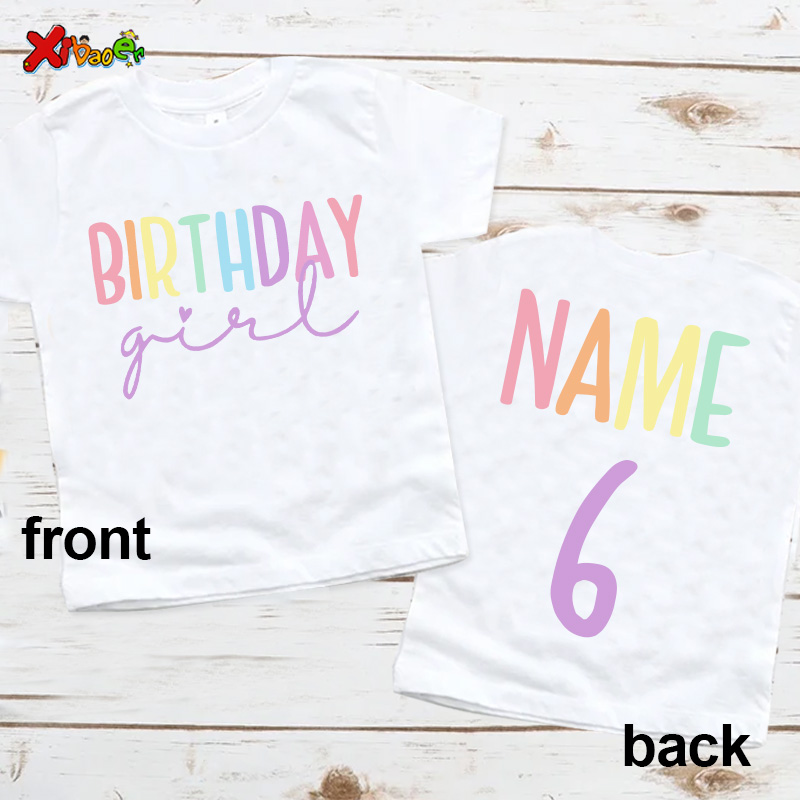 Baby Products Name - T-shirt avec Nom Personnalisé pour Fille,