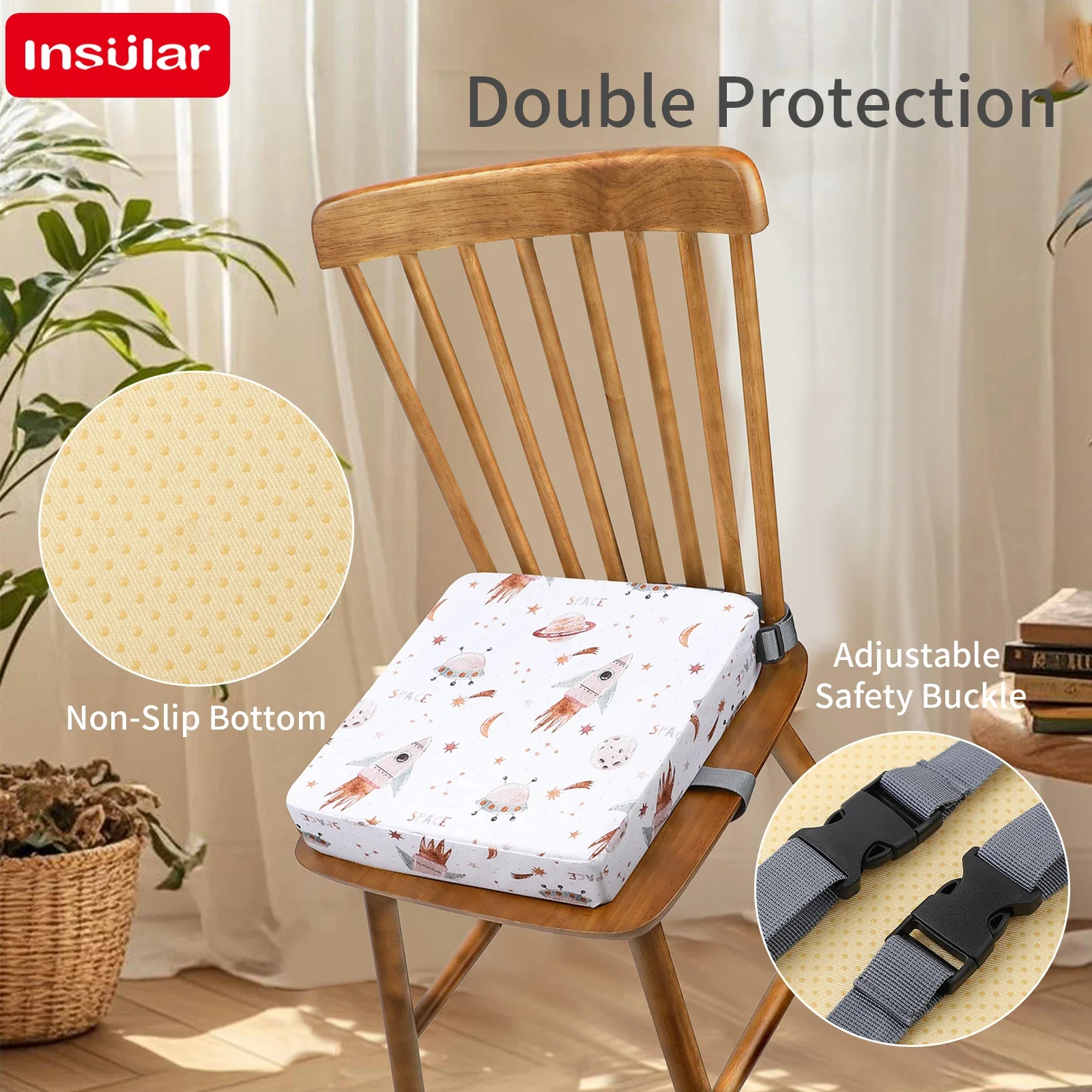 Coussin rehausseur imperméable - Baby High Chair Booster avis et prix