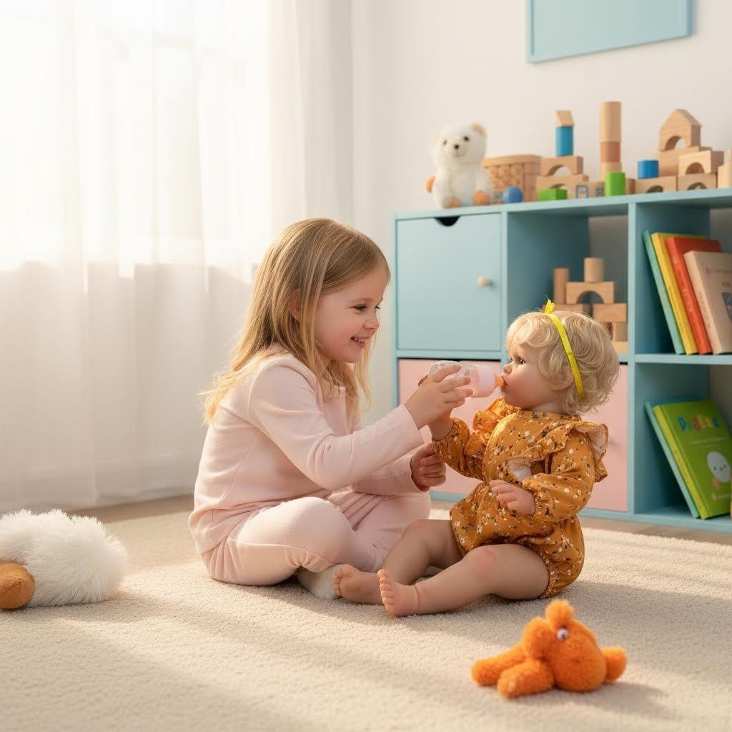 Poupée réaliste Ellie de 60 cm - Baby Products For Skin avis et prix