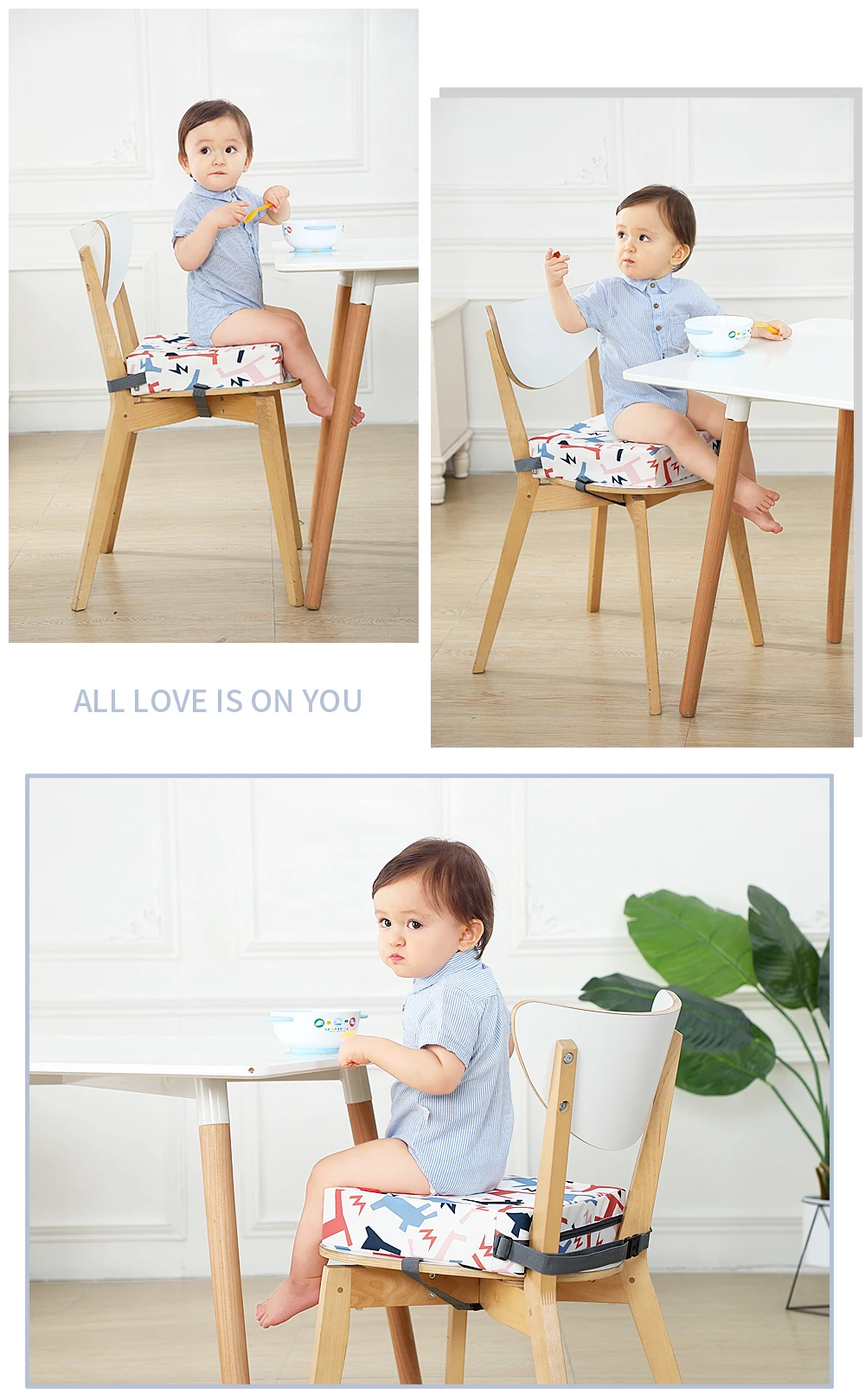 Coussin rehausseur pour chaise - Baby High Chair Booster avis et prix