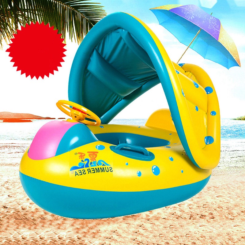 Bouée de natation gonflable po - Baby Swimming Floater avis et prix