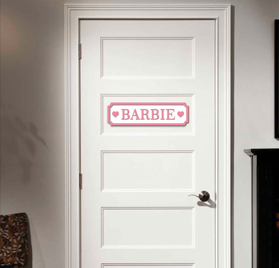 Panneau de porte personnalisé  - Baby Products Name avis et prix
