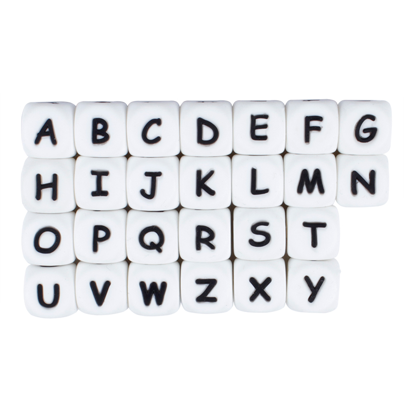 Perles en silicone avec lettre - Baby Products Name avis et prix
