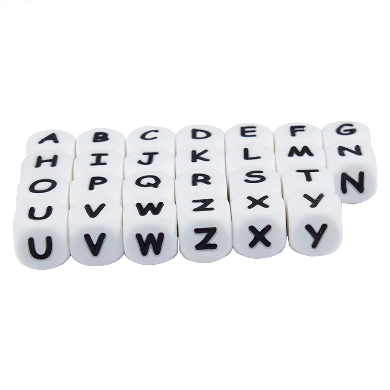 Perles en silicone avec lettre - Baby Products Name avis et prix