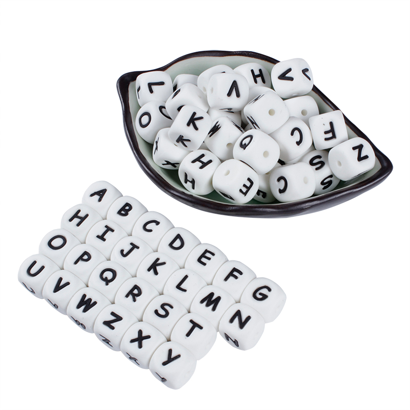 Perles en silicone avec lettre - Baby Products Name avis et prix