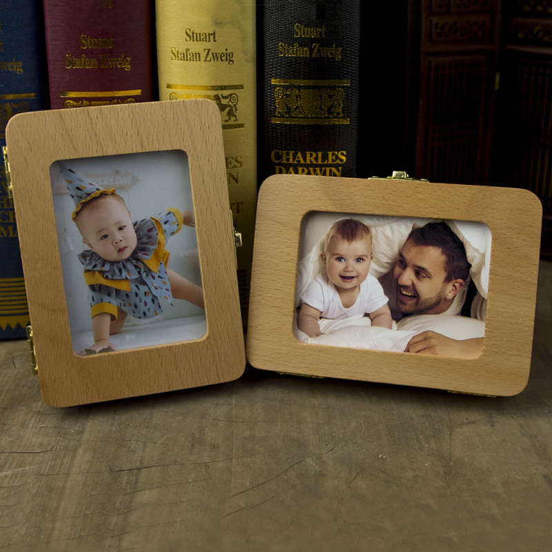 Cadre Photo en bois boîtes à d - Baby Products Photos avis et prix