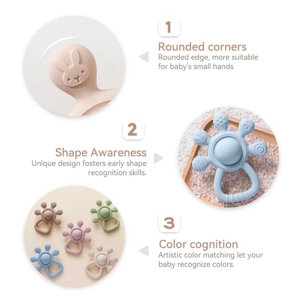 Jouets de dentition en silicon - Baby Products Name avis et prix