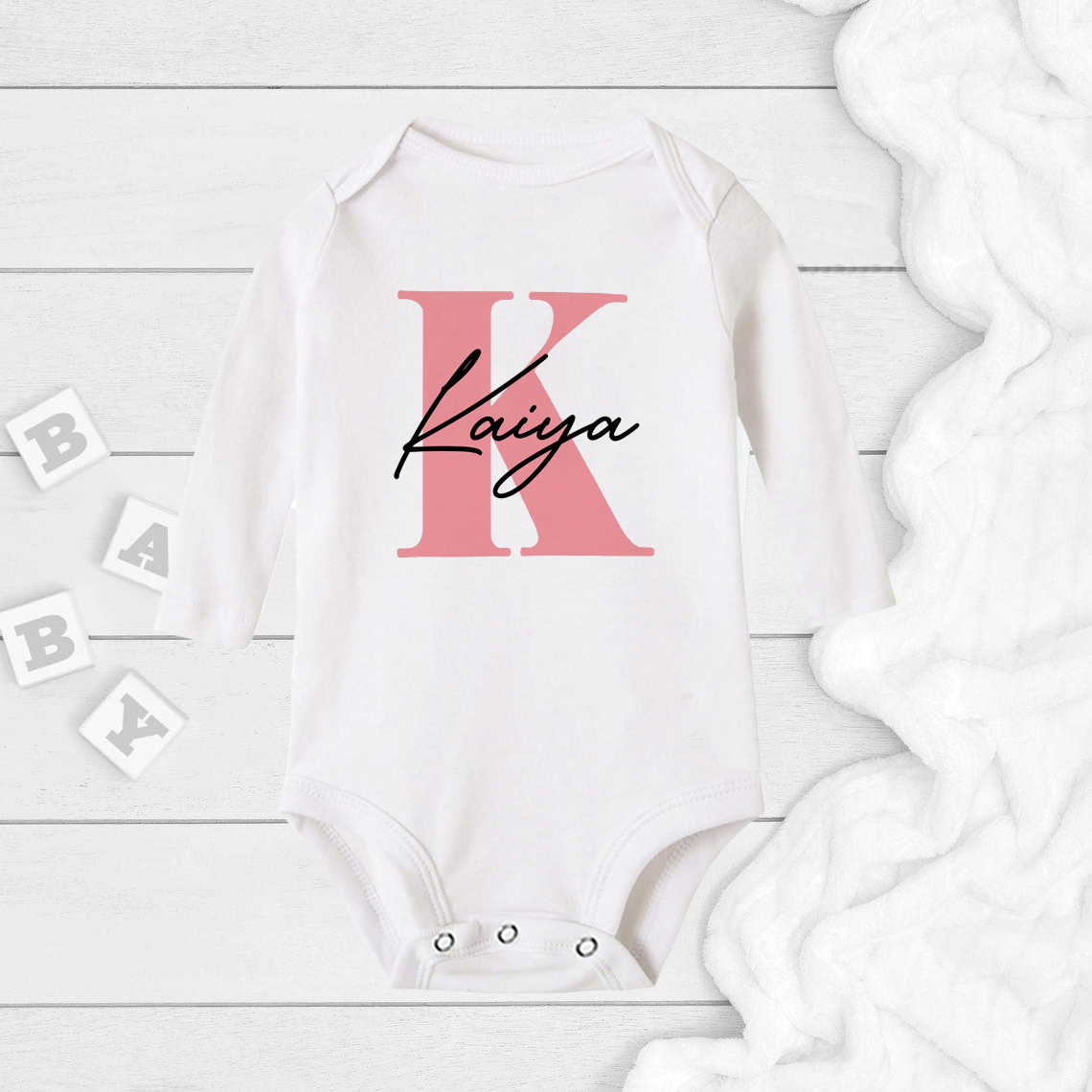 Barboteuse avec nom de bébé fi - Baby Products Name avis et prix