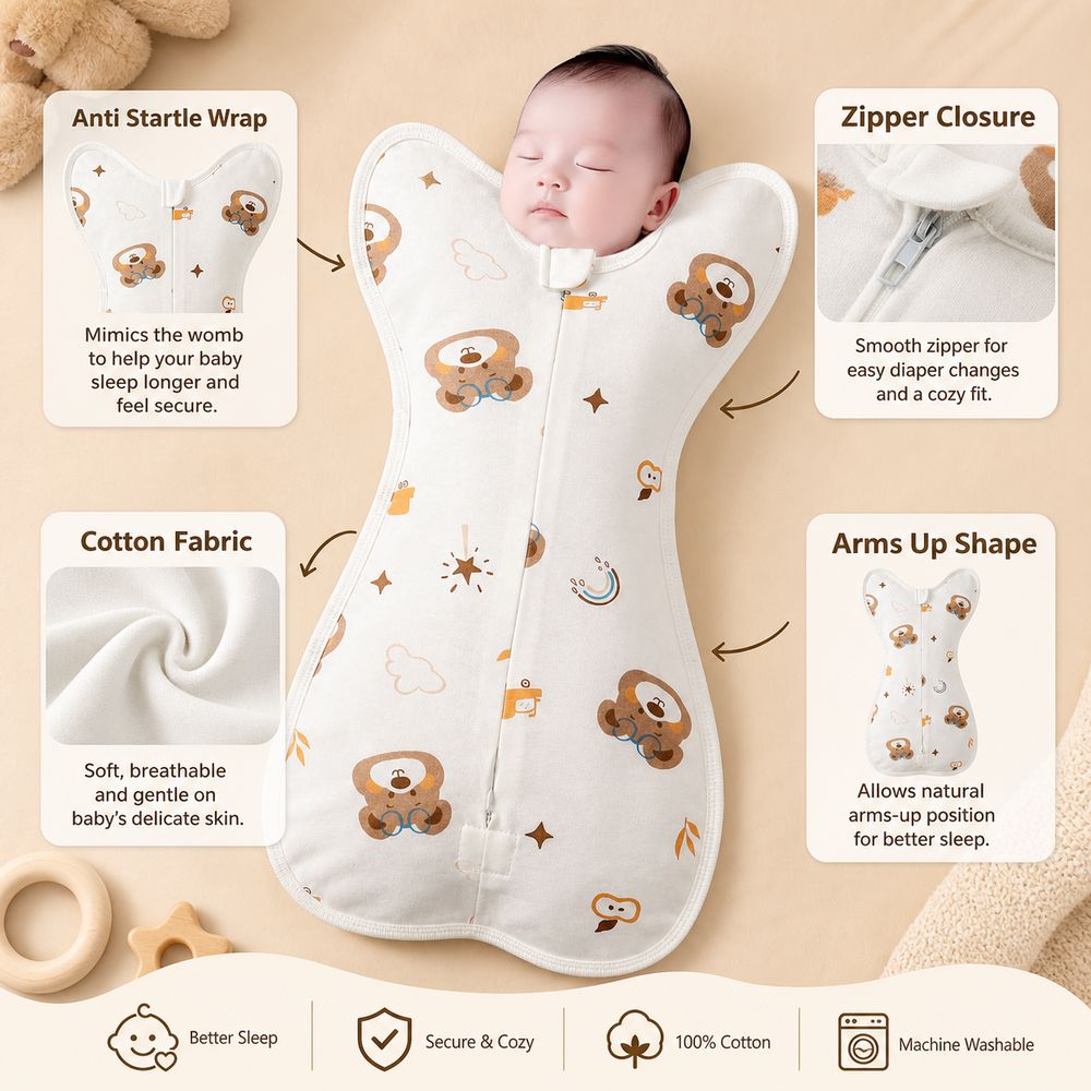 Gigoteuse pour bébé en coton a - Baby Sleep Sack avis et prix